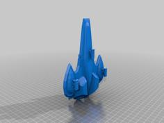 Blarg Starfighter – Ratchet And Clank FIXED 3D Printer Model