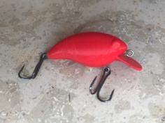 Fishing Lure For Trout NR.3 (one Piece!) 3D Printer Model