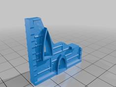 8mm Ruins 3D Printer Model