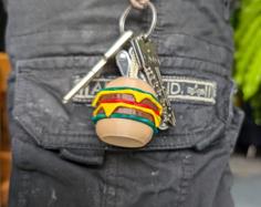 Burger Keychain 3D Printer Model