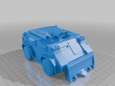 Space Jarhead 4×4 APC 3D Printer Model