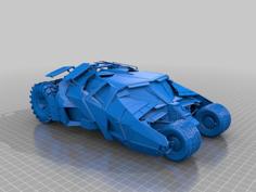 Batmobile 3D Printer Model