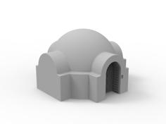 Tatooine Building 02 3D Printer Model