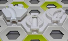 Tunnel Tiles For Gravitrax (with Roof) 3D Printer Model