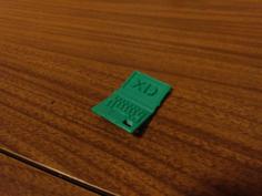 Laptop Keychain – XD Design 3D Printer Model