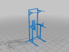 Sport Gym Diorama Pack 3D Printer Model