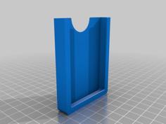 Simple Remote Holder 123.65 X 55.15 3D Printer Model