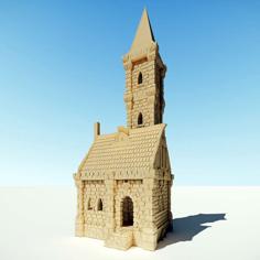 Ulvheim Tower House 3D Printer Model