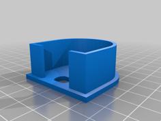 PowerCon Connector Mount 3D Printer Model