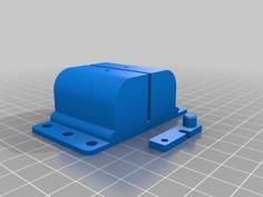 Universal Sägenhalter Wall / Lochwand 3D Printer Model