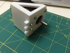 Sunhokey Prusa I3 Reinforced Y-axis Rear Stepper Motor Mount 3D Printer Model