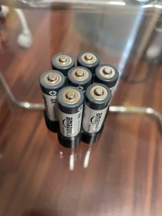 Seven Pack Of Battery AAA Or AA 3D Printer Model