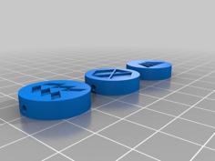 Destiny 2 Class Symbols 3D Printer Model