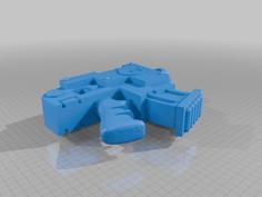 Warhammer 40K Carcharodons Bolter Pistol 3D Printer Model