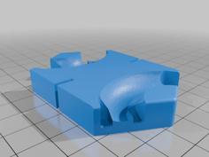 GraviTrax Wall Curve But With 2 Curves 3D Printer Model