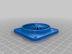 Fan Cover For Creality K1/K1 Max/ K1C 3D Printer Model