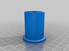 38mm Nose Cone Plug 3D Printer Model