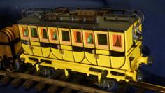 Passenger Coach To The Locomotive The Rocket 1:32 3D Printer Model