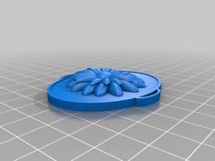 Flower Necklace / Bracelet 3D Printer Model