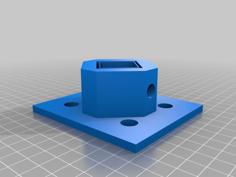 Skateboard-to-table-leg-adapter (to Make It A Kickboard) 3D Printer Model