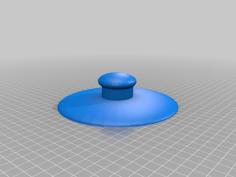 Circular Ice Scraper 3D Printer Model