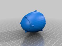 Fat Man H Bomb 3D Printer Model