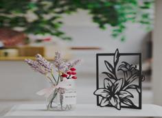 Flower Decor 3D Printer Model