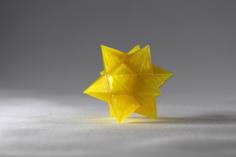 Small Stellated Dodecahedron 3D Printer Model