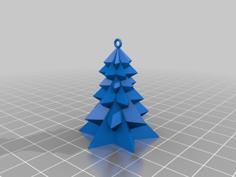 Christmas Tree Ornament 3D Printer Model