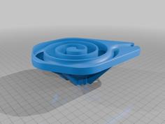 LARGE SPIRAL With Fixed Height For Gravitrax – So That It Matches The Height Tiles From Gravitrax 3D Printer Model