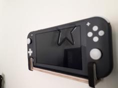 Lasercut Nintendo Switch Lite Wall Mount