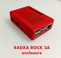 Case For The Radxa Rock 2A SBC 3D Printer Model