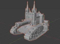 Epic Scale – Laser Nun Chapel 3D Printer Model