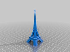 Eiffel Tower 3D Printer Model