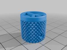 Guitar Volume Knob With Peace Sign 3D Printer Model