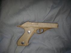 Laser Cut Whitney Wolverine Rubber Band Gun