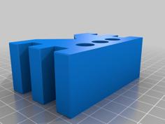 V Block 3D Printer Model