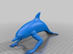 Creepin Dolphin 3D Printer Model