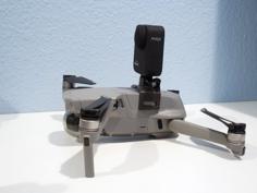 Mavic Air 2 GoPro Camera Mount 3D Printer Model