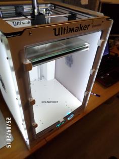 Plexi Plate Support For Ultimaker 2 3D Printer Model