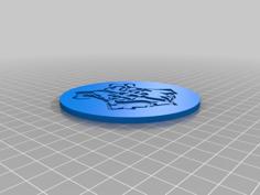 Coaster Harry Potter 3D Printer Model