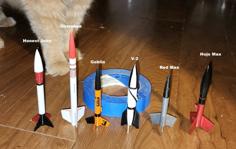 Micro Maxx Rockets 3D Printer Model