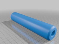 SSX23/Mk23 Airsoft Foam-filled Suppressor 3D Printer Model