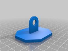 Cardboard Anchor Mount 3D Printer Model