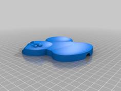 Mickey Bar 3D Printer Model