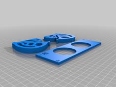 Lotus S2 Elise/Exige Trinket 52mm Gauge Holder 3D Printer Model