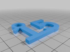 3D Advent Calendar Numbers 1 To 24 3D Printer Model