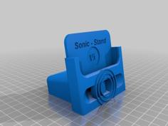 Sonic-Stand For IPhone 6S 3D Printer Model