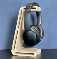 Modern Headphone Stand – No Support 3D Printer Model