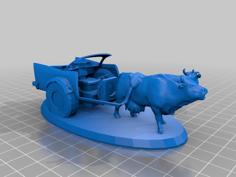 Fallout Brahmin Carravan 3D Printer Model